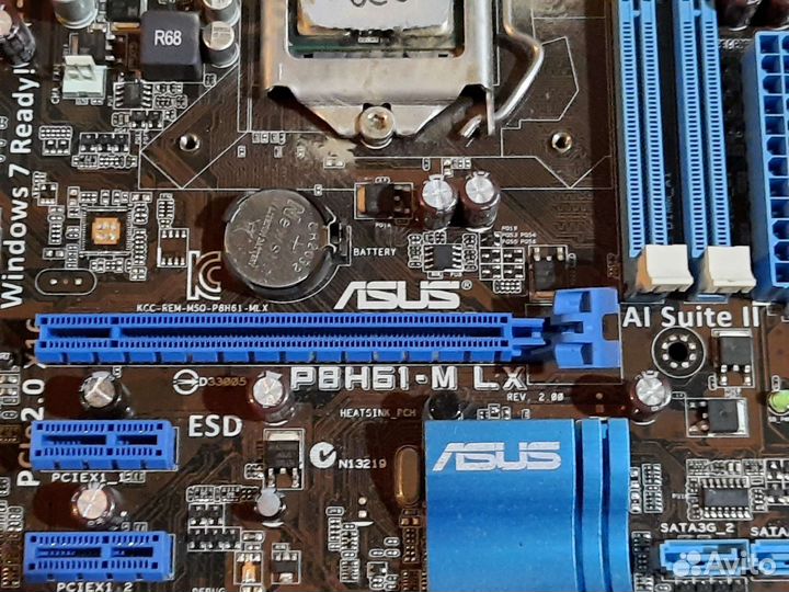 Материнская плата 1155 11 шт