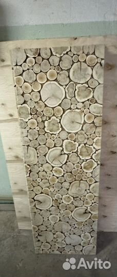 Панно из можжевельника для бани