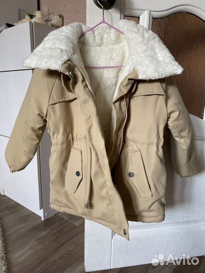 Куртка парка для девочки