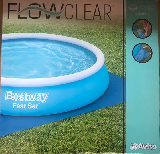 Тент на каркасный, надувной бассейн