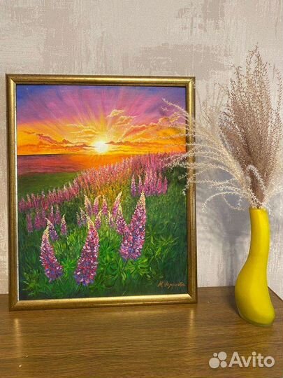 Картина маслом на холсте 