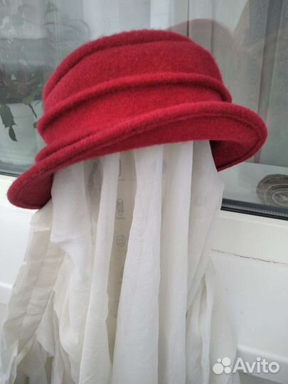 Шляпа женская шерсть