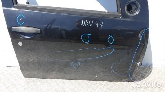 Дверь передняя правая dacia duster 1 (NDN47E201)