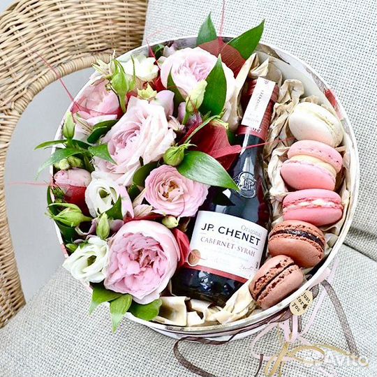 Букеты с макарон/macaron с доставкой 24/7