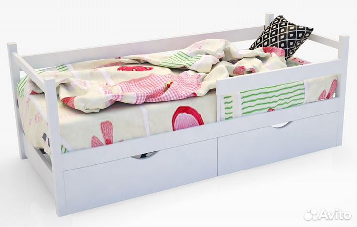 Новая кровать с матрасом в комплекте