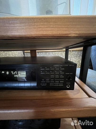 Cd проигрыватель sony cdp-211