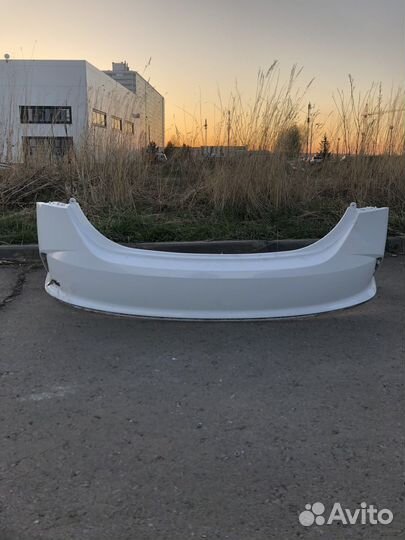 Задний бампер hyundai solaris 2 рестайлинг