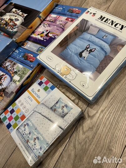 Детская постельное белье Сатин пони Маша патруль