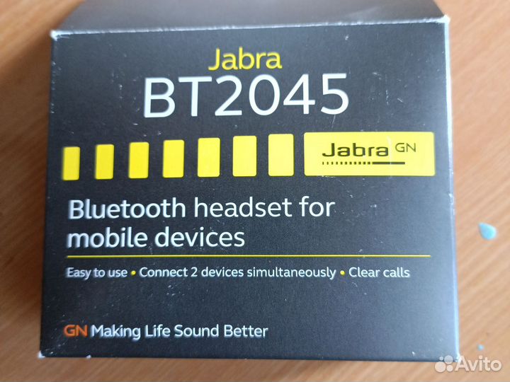 Bluetooth гарнитура jabra BT2045