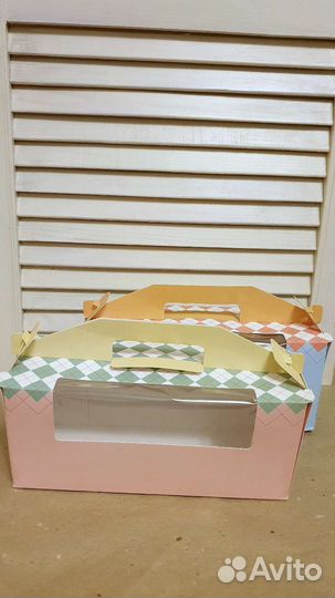 Кондитерская упаковка - коробка, пакетики для упак