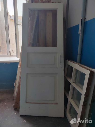 Дверное полотно без коробки б/у