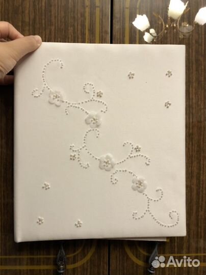 Фотоальбом ручной работы свадебный