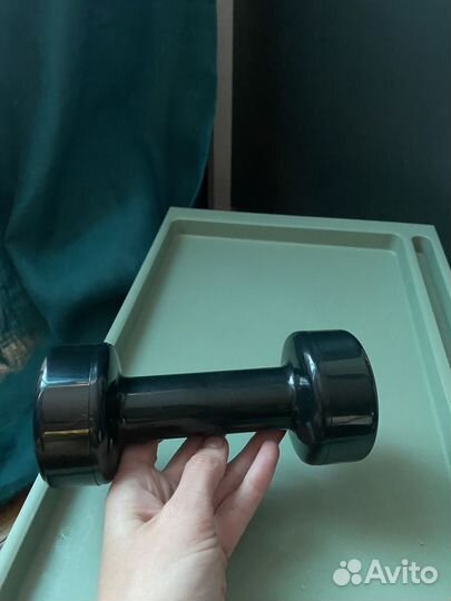 Гантель будильник