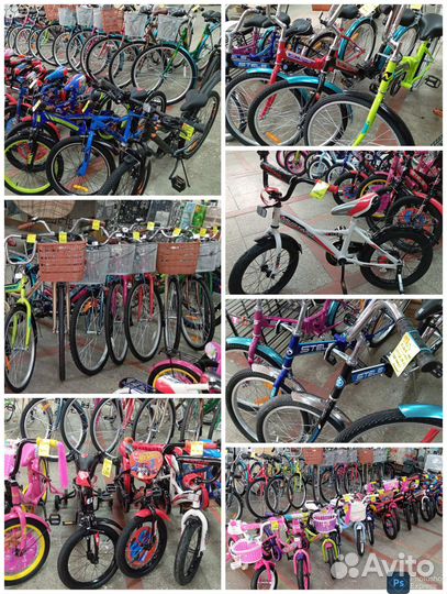 Велосипеды горные дорожны детские раскладные выбор