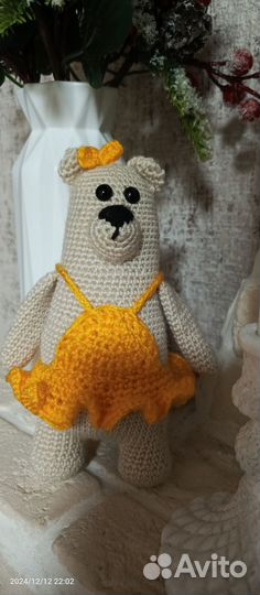 Мягкая игрушка медведь