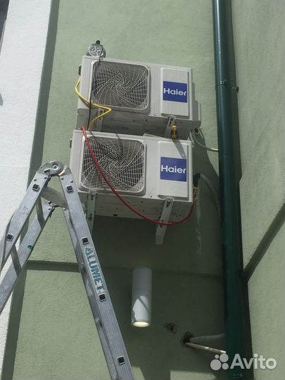 Установка Кондиционера, Закладка трассы