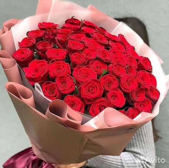 Высокие розы Букеты с доставкой