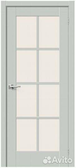 Двери межкомнатные серые эмаль