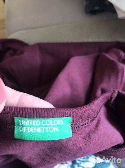 Футболка benetton на девочку на 11-12 лет