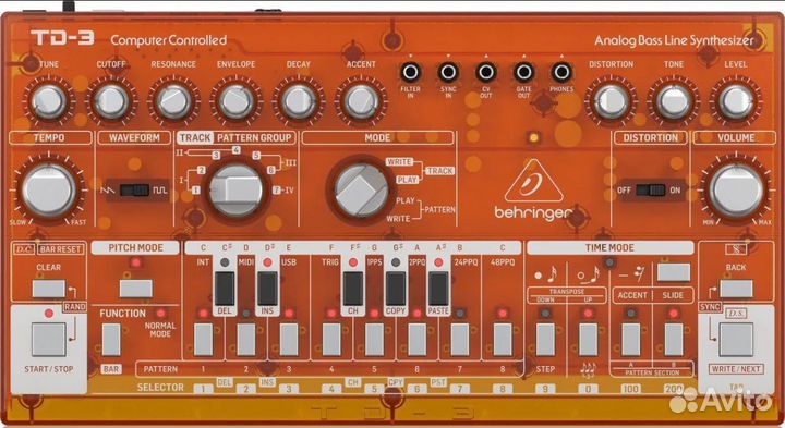 Behringer TD-3-TG синтезатор