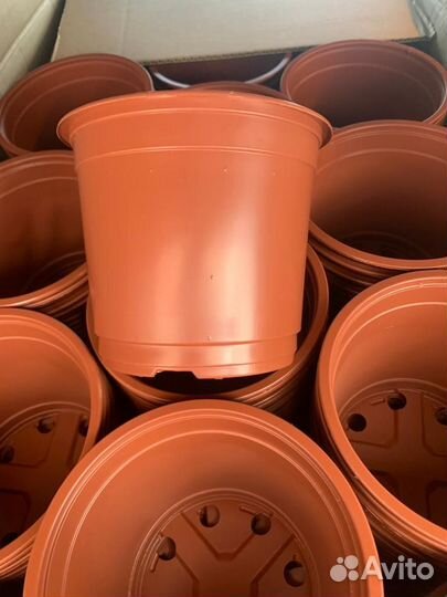 Горшок/контейнер для рассады 1,5 л, терракот