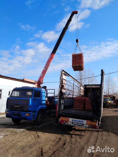 Услуги манипулятора Камаз 65117 3/12 тонны