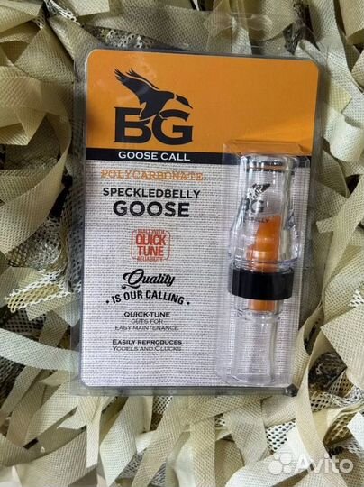 Манок на белолобого гуся buck gardner giggle chick