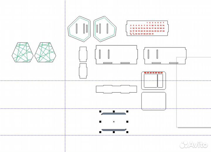 Отрисовка в векторе, лого, макет coreldraw