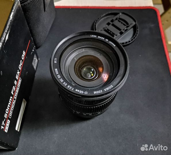 Nikon Sigma 17 50 2.8 EX DC OS HSM