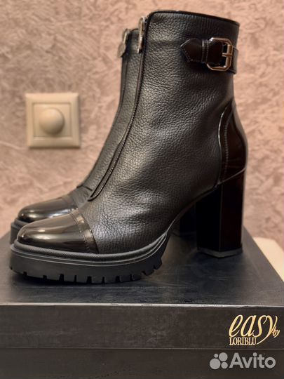 Ботильоны натуральная кожа 40