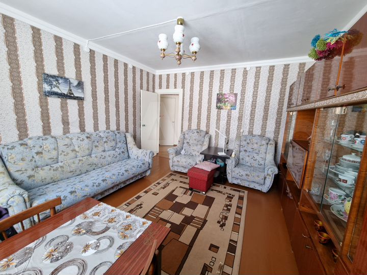 3-к. квартира, 56,8 м², 2/2 эт.