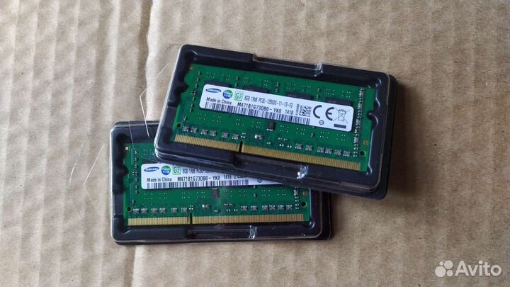 16гб (8гб х2) Самсунг 12800s Новые