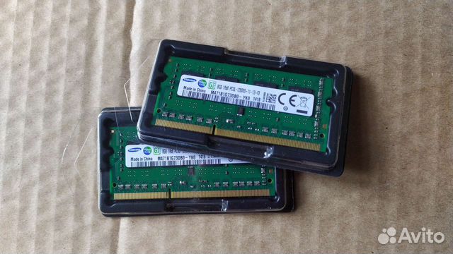 16гб (8гб х2) Самсунг 12800s Новые