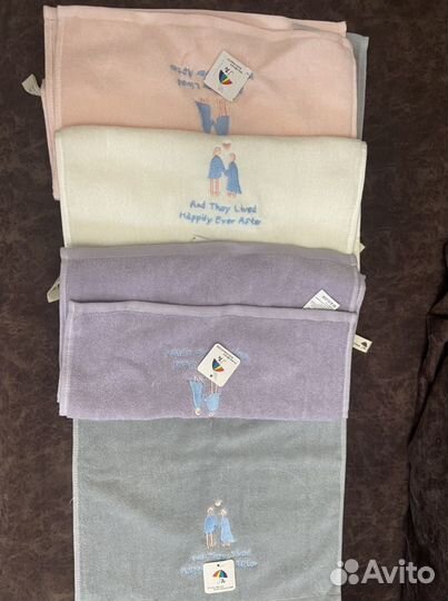 Махровые полотенца (100 хлопок), для рук