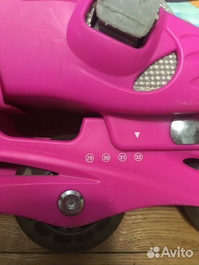 Роликовые коньки детские раздвижные