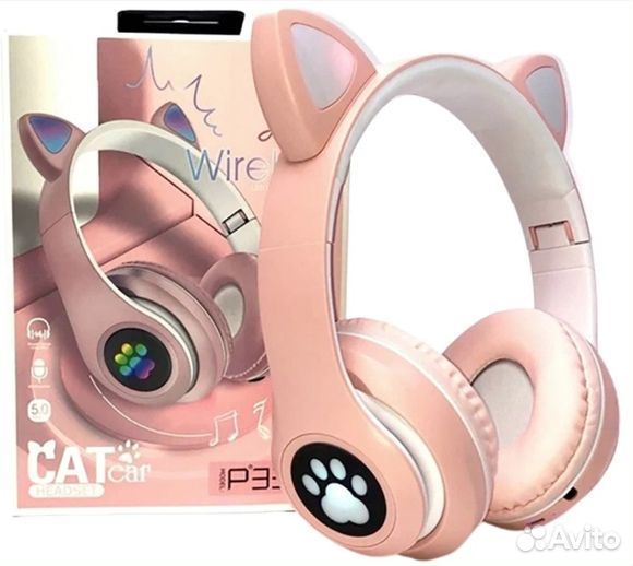 Беспроводные наушники с подсветкой