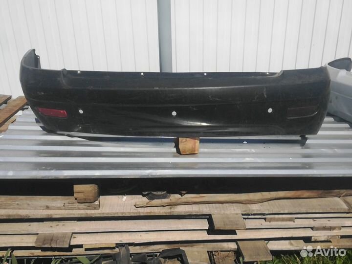 Задний бампер приора 1 хечбек