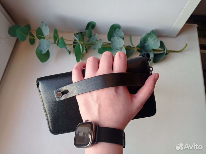 Партмане мужское с отделением для телефона