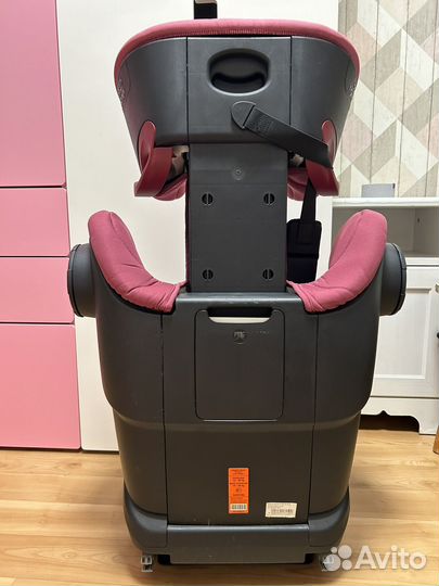 Детское автокресло britax romer 15-36 кг розовое