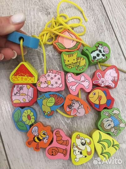 Игрушки деревянные
