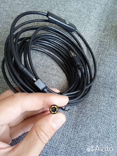 Камера эндоскоп 5м usb android новая