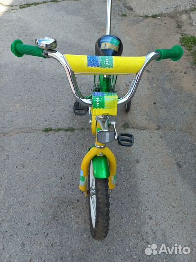 Детский велосипед Stels с ручкой