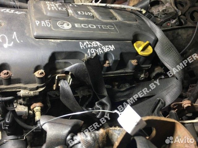 A12XER Двигатель к Opel Corsa, 2012 г. 1.2 л, бенз