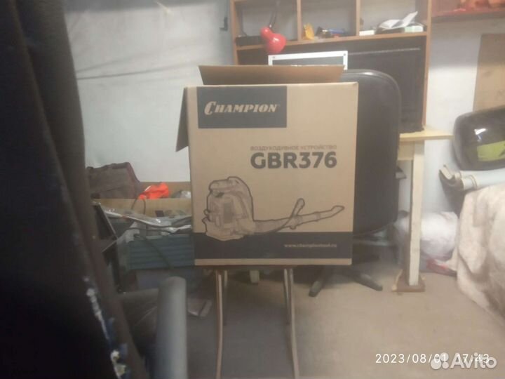 Бензиновая воздуходувка champion