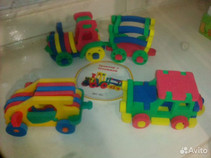 Мягкий конструктор (Бомик)