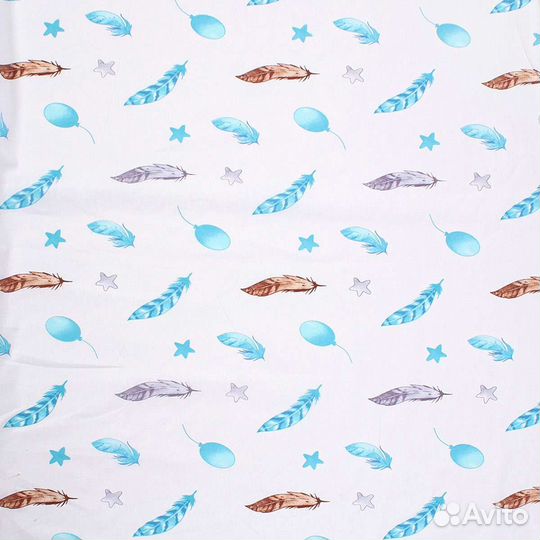 Ткань бязь детская 150 см (основа+компаньон)