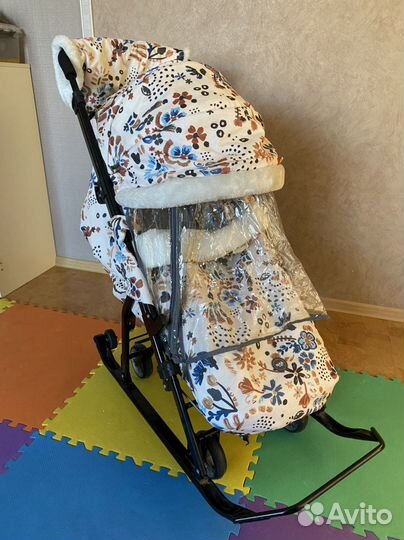 Санки коляска nika kids