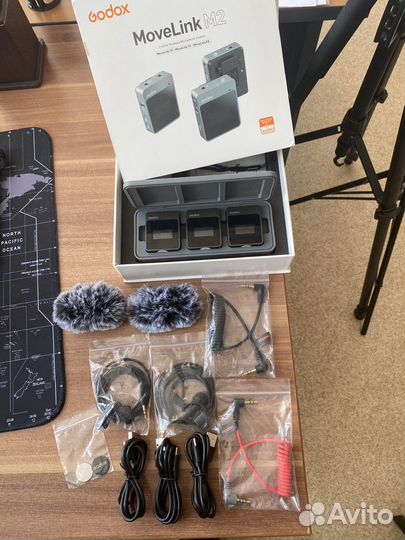 Микрофон Петличка Gobox MoveLink M2 Новая