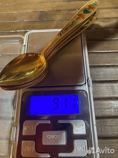 Ложка кофейная СССР 875 проба