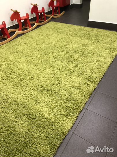 Палас Shaggy Light Green